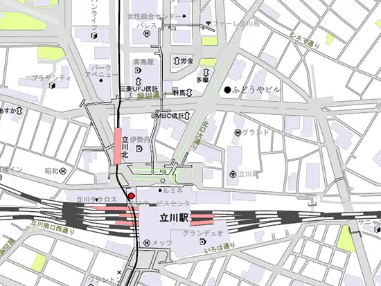 オフィスは駅から徒歩3分で通いやすさ抜群◎伊勢丹やルミネも近く買い物にも便利です！