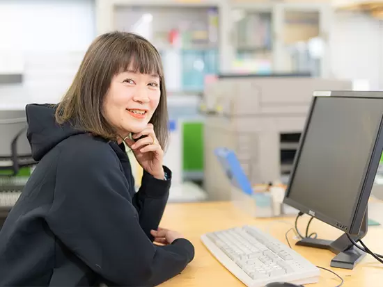 育休を経て時短で活躍する社員も！長く活躍できる職場です。