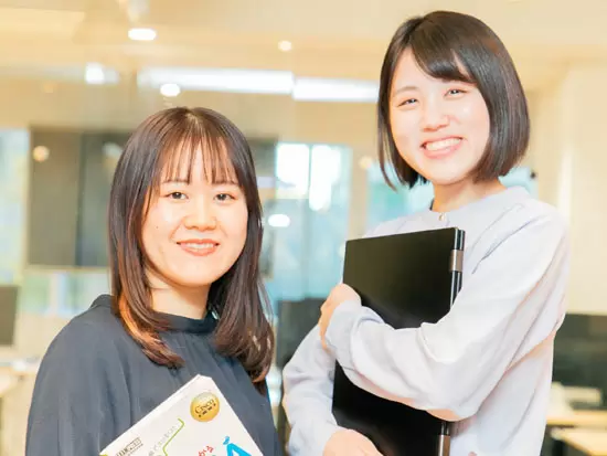 女性エンジニア多数活躍中！安心して働ける環境を整えています。