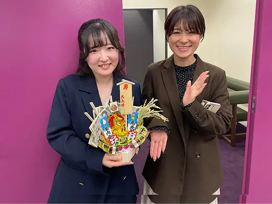 【評価制度あり！】頑張りをしっかり評価し、給与に還元してくれるのは当社の魅力です！
