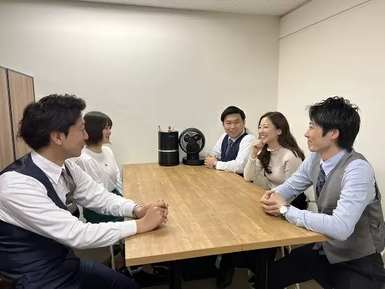 リラックスして働けるフランクな社風です！