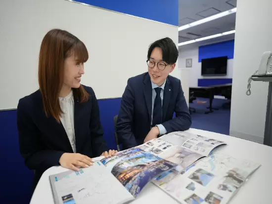 部署関係なくコミュニケーションをとる機会が多いです！