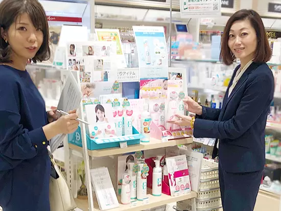 既存顧客メインのルート営業で、新規開拓はほとんどありません！