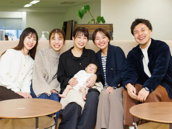 平均年齢は28.5歳!20代〜30代前半の社員が活躍しています。