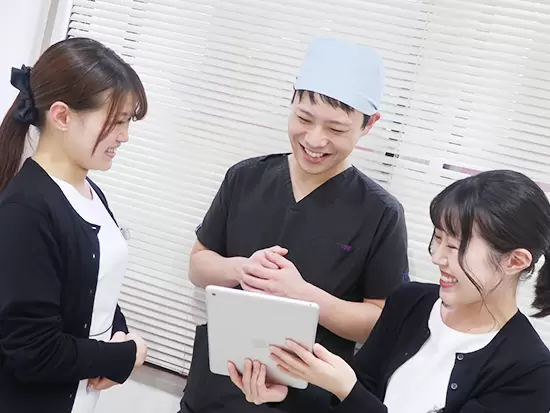 クリニックの人間関係は◎みんなで協力しながら活躍できる職場です！