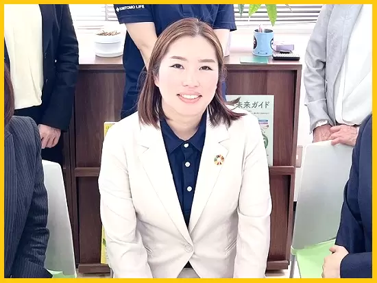 ✿インタビューの照井です。仕事と家庭の両立が叶う職場ですのでご安心ください。