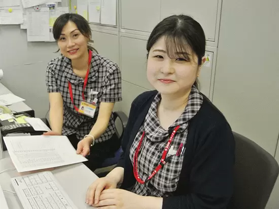 女性に嬉しい環境が沢山！長く腰を据えて働けます。