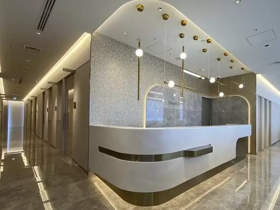 2022年4月22日に、銀座に新店をオープンしました。こちらは店舗内装の一部です。