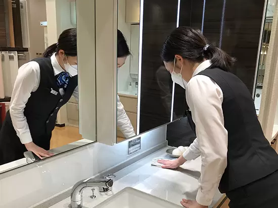 お客様対応のコツまでしっかり研修でお伝えします！