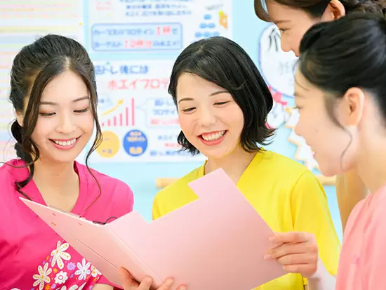お客様も社員も女性だから、女性が働きやすい環境が整っています。