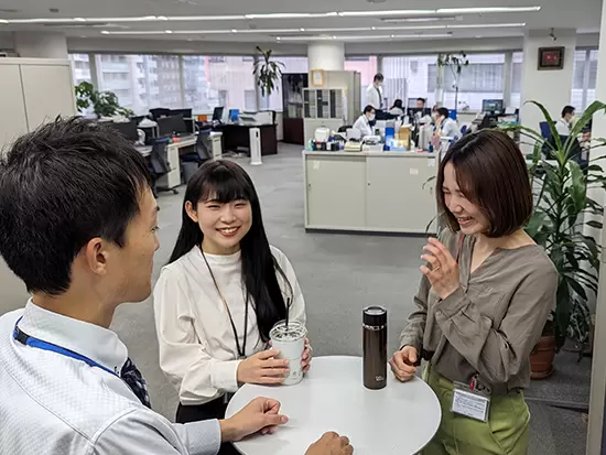 何かあればいつでも相談しやすい環境です。