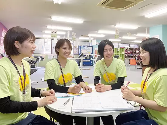 社員全員が女性。チームワークを大事にするカルチャーです。