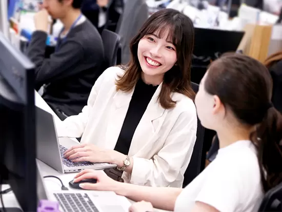 若手のうちから裁量を任せるのが弊社流！男女関係なくスピーディなキャリアアップも可能です◎
