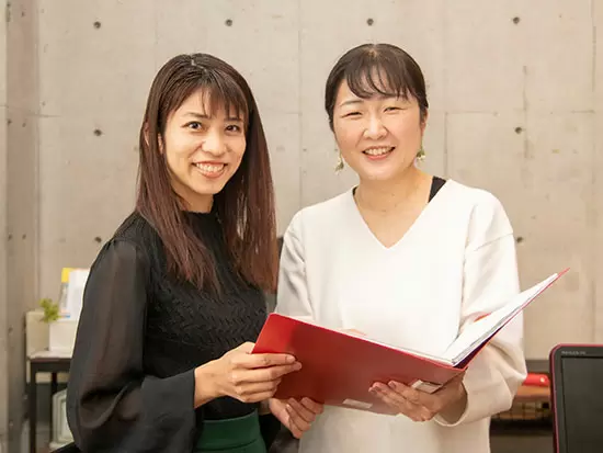 業界未経験者も多数！協力しながら業務を進めています。