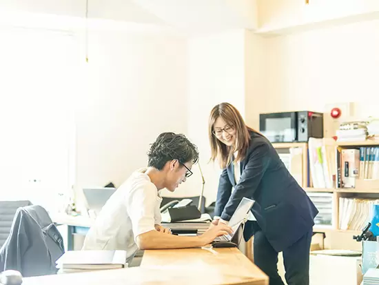 社員の仲も非常に良く、相談しやすい環境です★