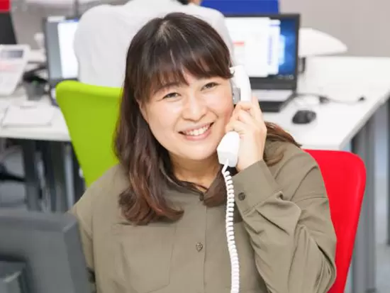 20～30代の社員が多数活躍中！分からないことがあればすぐに先輩に相談できる環境です！