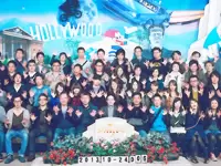 2013年の社員旅行で大阪に行きました。社内の交流も盛んです。