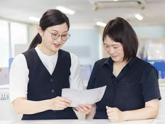 20代～40代まで幅広い年齢のスタッフが働いています！