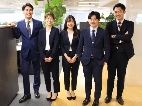 20～30代の若手層が中心となって活躍しています。異業種からの転職者など未経験者も多数活躍中！