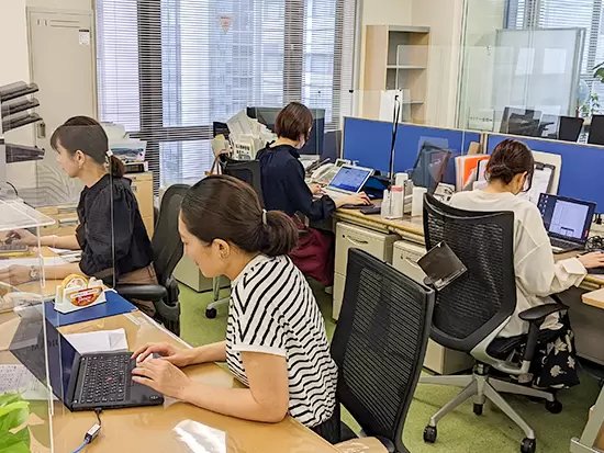 女性社員も多数活躍中！産育休の取得実績はもちろん、復職実績もあります♪