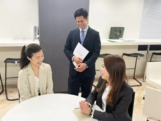 頼りになる先輩がしっかりサポート
