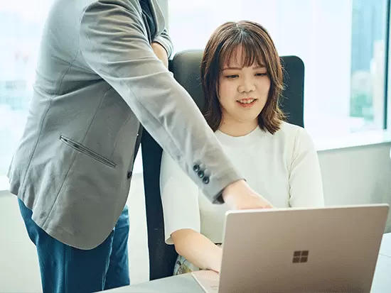 業務内容も幅広いのため、多くの経験を積むことができます。