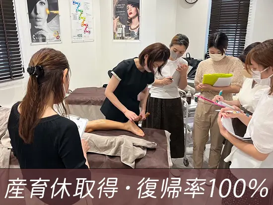 「キャリアもプライベートも諦めたくない」そんな想いのスタッフたちが腰を据えて活躍しています◎