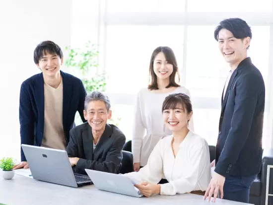 サポート体制バッチリ！安心して働ける会社です！