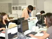 部門間の情報共有もスムーズです。ランチ情報の共有もバッチリ？