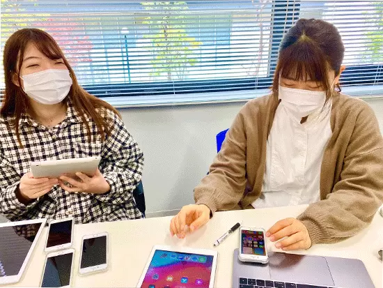 業務に関する知識・スキルは先輩社員がしっかりフォローします！
