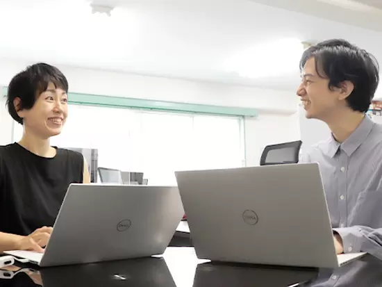 リモートワークも導入中。一人ひとりのライフスタイルやスキルに合わせて、効率の良い働き方が可能です！