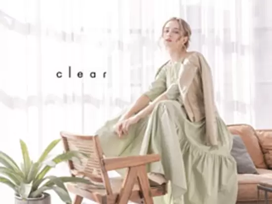 「Rough & Elegance」をコンセプトにした自社ブランド『clear』。