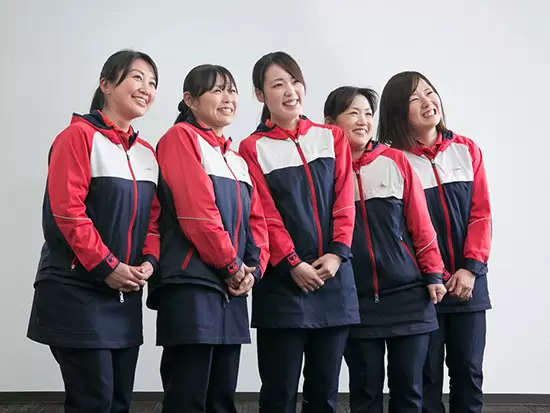 幅広い年代、幅広い経歴のメンバーが活躍中。ほとんどが未経験からスタートしています！