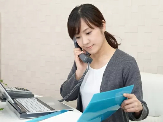 お問合せなどの電話対応をお任せします。
