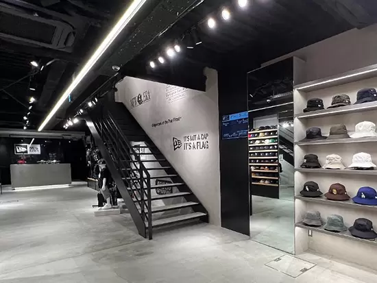 人気沸騰中の「NEW ERA」。全国各地に店舗を構えています！