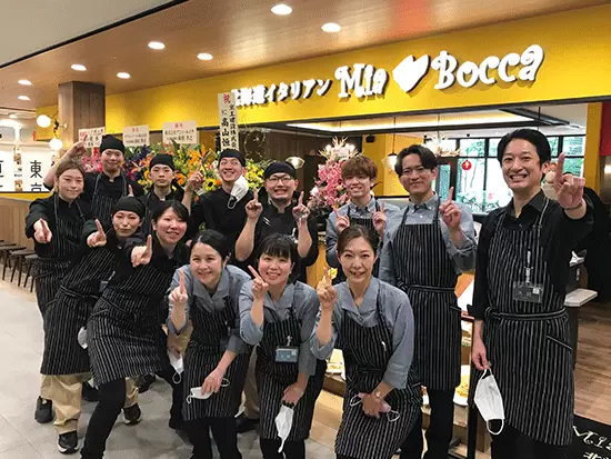 【ミア・ボッカ】府中店オープンの際は、メンバー一丸となって立ち上げました！
