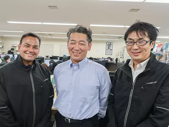 海外出身のスタッフも多数活躍しています。グローバルな環境で感性もUP！