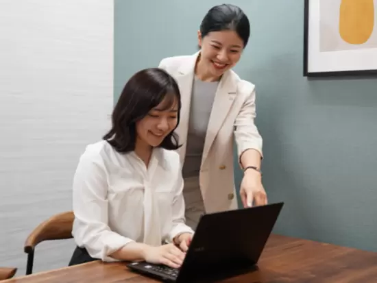 新入社員は先輩がしっかりとサポート♪安心して働ける環境も当社の魅力です！
