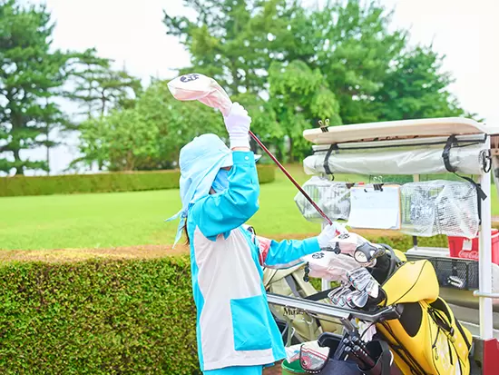ゴルフを楽しみにされているいお客様に楽しんでいただけるよう、 おもてなしをしてください！