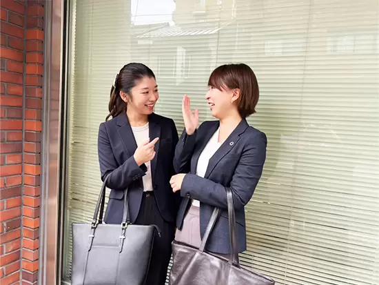バックオフィスは女性社員も多数活躍！産育休を経て時短勤務で働く社員の実績もあります♪