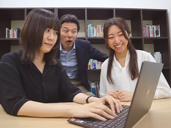 社員の意見を積極的にくみ取り、組織づくりに活かしています！