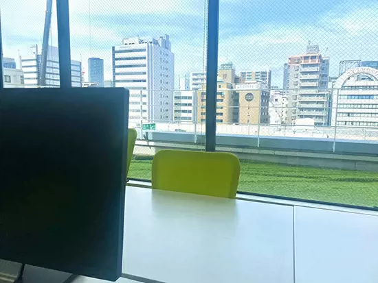 広々と開放感あるオフィスです。