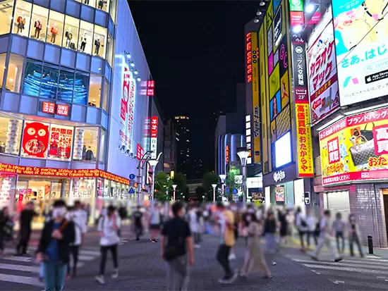 オフィスは池袋駅より徒歩3分の超好立地！
