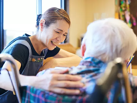 入居者さんはもちろん働くスタッフも過ごしやすい環境を整えています！