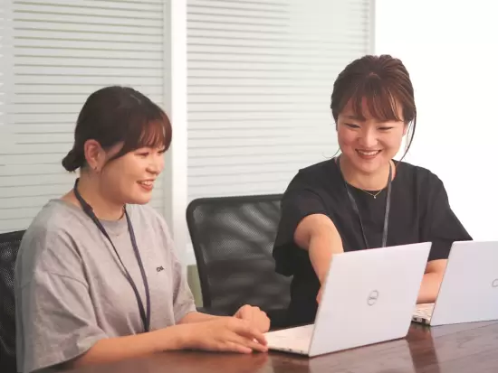 メリハリをつけて働いているため、仕事とプライベートの両立が可能です◎