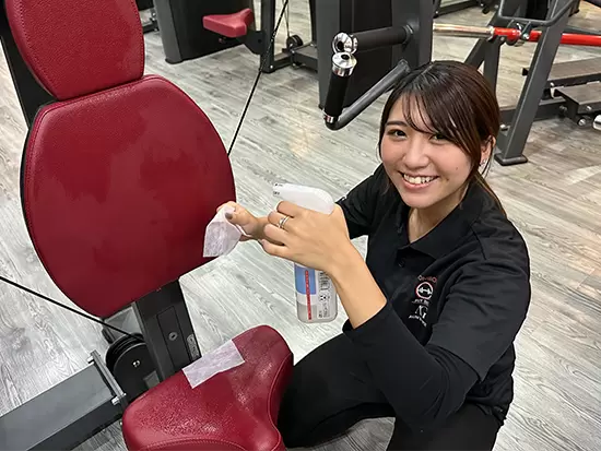 日本人の骨格にあった国産マシーンは、多くの方々の好評をいただいています！