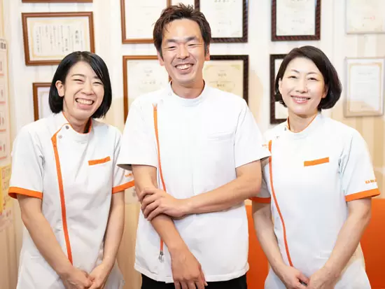 あなたの施術でたくさんの人に元気を与え、大好きなこの街で100年愛されるお店を一緒に目指しましょう！