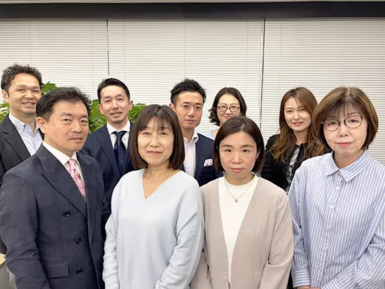 営業、事務の垣根なく、協力しながら仕事を進める風土が根付いています！