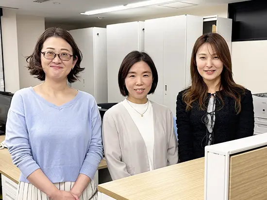社員同士の距離が近く、すぐに馴染んでいただけるはずです♪