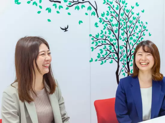 営業未経験者がほとんど！先輩職員が丁寧に業務をレクチャーします♪